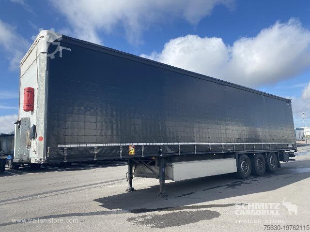 Open semitrailer with tarp Schmitz Cargobull Semitrailer Curtainsider Standard