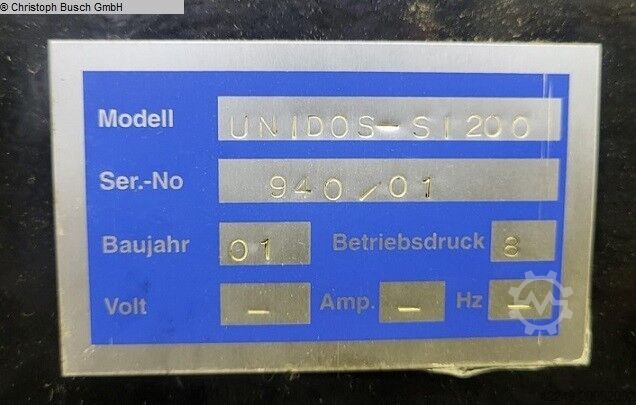 Mixer and kneader DEKUMED UNIDOS- SI 200