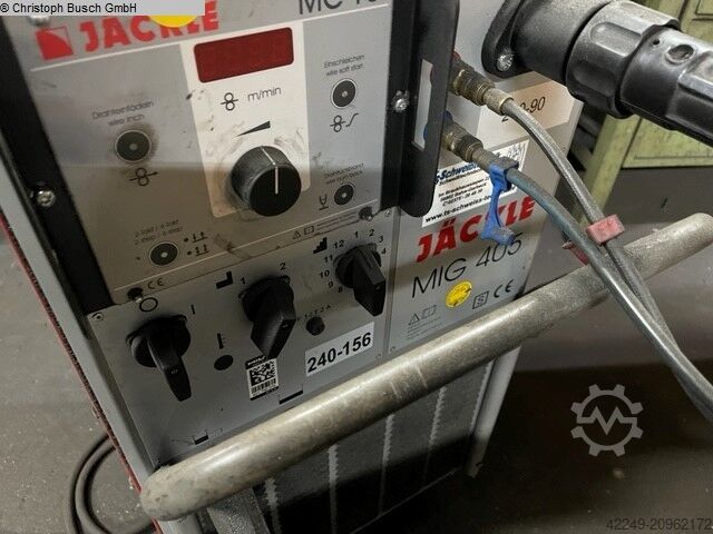Schweißanlage JAECKEL MIG 405