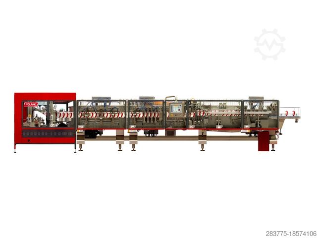 Doypack packaging machine with zipper Volpak SI-280 F1