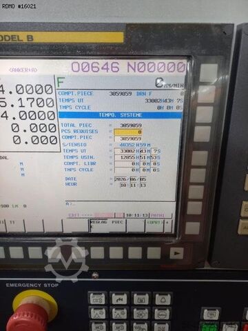 Swiss-type cnc lathe TORNOS GT 13