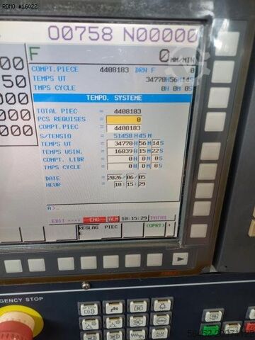 Swiss-type cnc lathe TORNOS GT 13