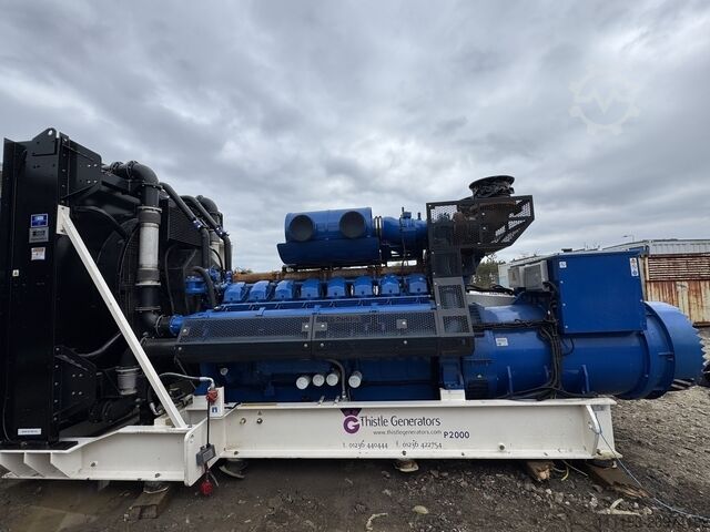 PERKINS FG WILSON DIESEL GENERATORS 2002 P2000