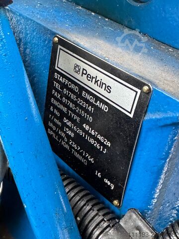 PERKINS FG WILSON DIESEL GENERATORS 2002 P2000
