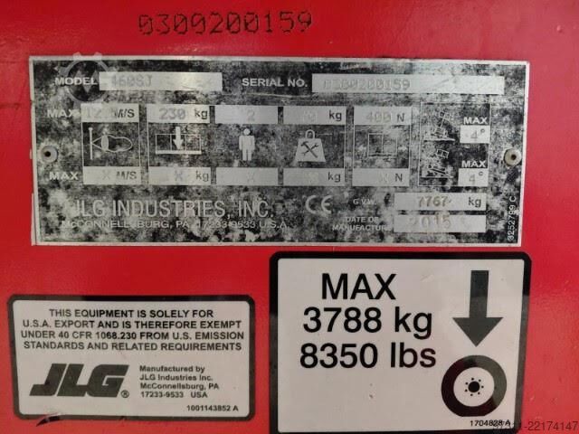 Teleskopbühne JLG 460SJ