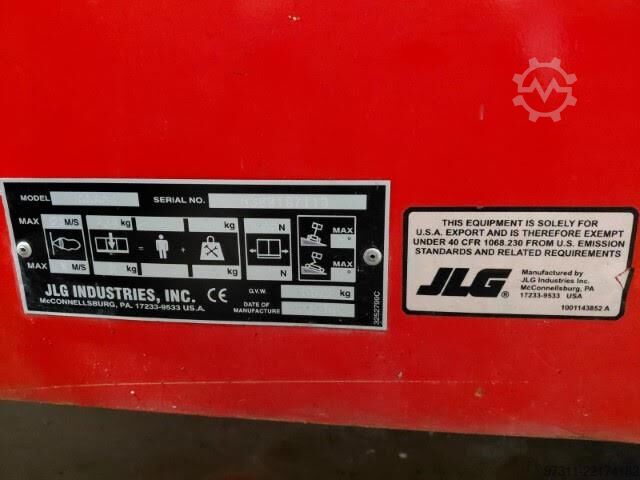 Gelenkteleskoparbeitsbühne JLG 600AJ