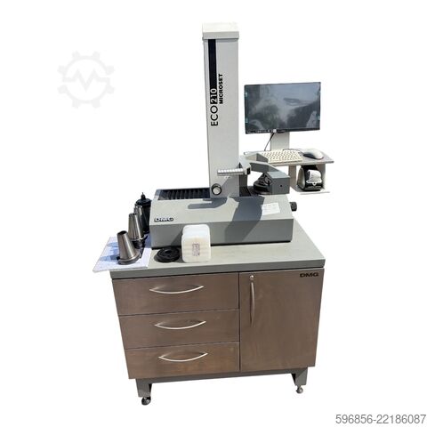 DMG Microset ECO 210 – Tool measuring presetter with computer DMG Microset ECO 210 – Presetter narzędzi pomiarowych z komputerem DMG Microset ECO 210 – Presetter narzędzi pomiarowych z komputerem