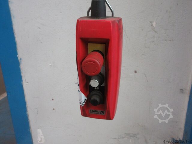 Wall-mounted slewing jib crane Slewing jib crane Chain hoist Stahl Demag Drehkran Hallenkran Kran Wandschwenkkran 4,6m NL 1250Kg Kettenzug