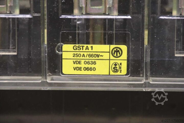 Load break switch NH fuse load break switch Klöckner Moeller GSTA1  250 A