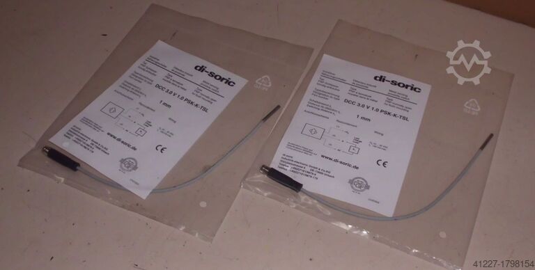 Proximity switch di-soric DCC 3.0V1.0 PSK-K-TSL