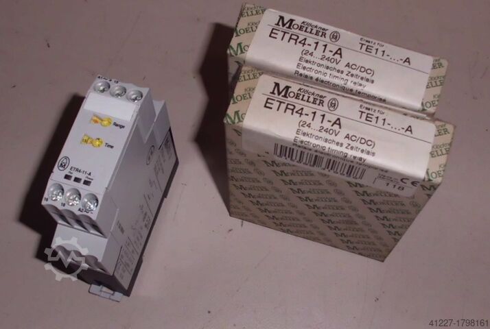Electronic time relay Klöckner-Moeller ETR4-11-A