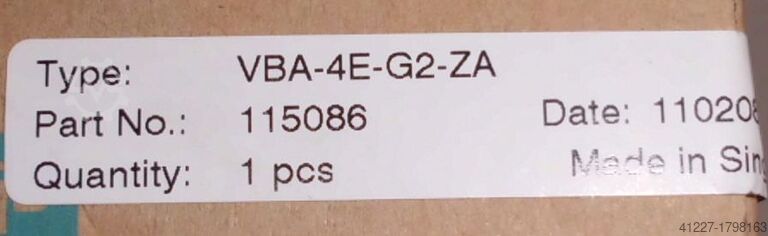 Sensor module Pepperl+Fuchs VBA-4E-G2-ZA