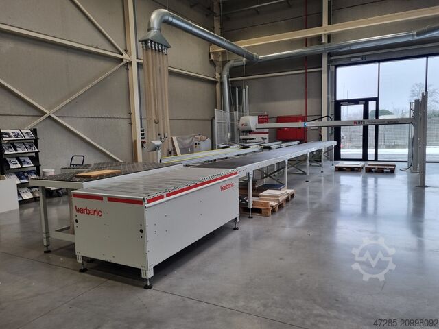 Rücklaufsystem für Kantenanleimmaschine Barbaric RTS 02