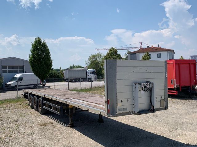 Working platform semitrailer SCHMITZ CARGOBULL SPR24_ Plateau ohne Bordwände_ Flatbed_ verzinkt