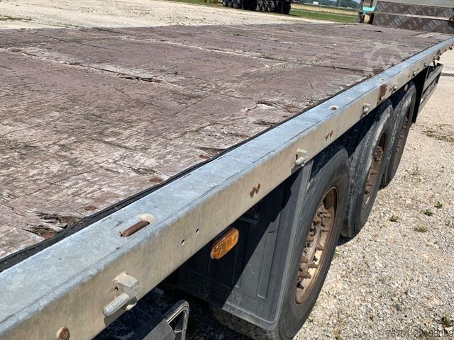 Working platform semitrailer SCHMITZ CARGOBULL SPR24_ Plateau ohne Bordwände_ Flatbed_ verzinkt