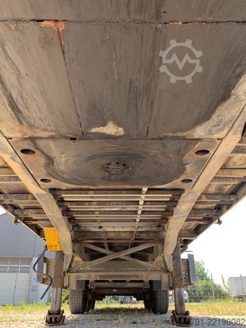 Working platform semitrailer SCHMITZ CARGOBULL SPR24_ Plateau ohne Bordwände_ Flatbed_ verzinkt