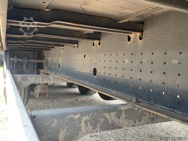 Open semitrailer with tarp KRONE SD Standard_ Liftachse_ LASI Code XL + VDI 2700