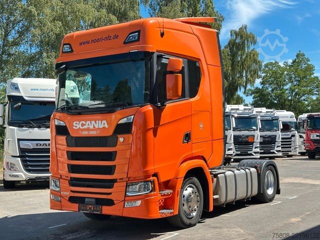 Standard tractor unit SCANIA S500 Retarder Tank 1000L ACC Standklima