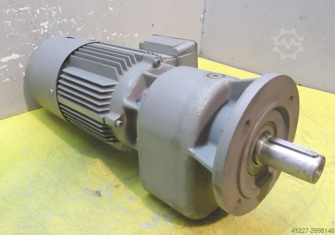 Geared motor 0.18/0.55 kW 26/80 rpm ABM SB2H-G112F/D44/x4-6/2
