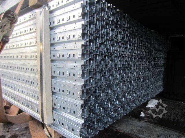 Fachbodenregalständer Regalständer Regal SSI Schäfer / R3000 / St. Höhe 2490 mm/ St. Tiefe: 500 mm / svz