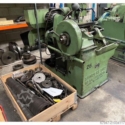 Sunderland No 5 B Gear Planer SUNDERLAND NO 5B