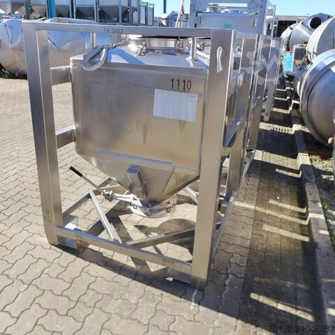 625 Liter Schüttcontainer aus V2A UCON 9263