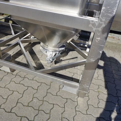 625 Liter Schüttcontainer aus V2A UCON 9263