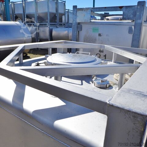 1200 Liter Schüttgutcontainer aus V2A Umformtechnik Hausach (UCON) 9262