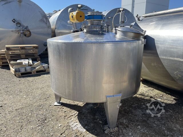 2200 Liter Rührwerksbehälter aus V2A  S15991