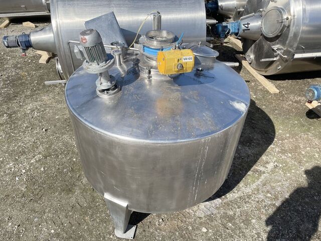 2200 Liter Rührwerksbehälter aus V2A  S15991