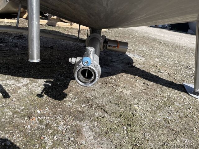 2200 Liter Rührwerksbehälter aus V2A  S15991