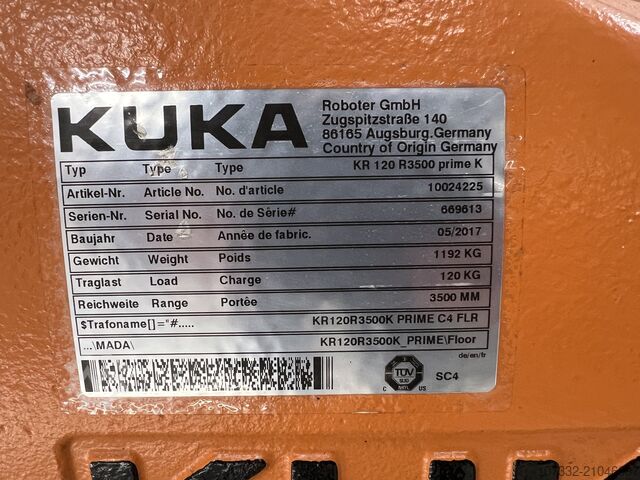 Industrieroboter KUKA KR 120 R3500 prime K