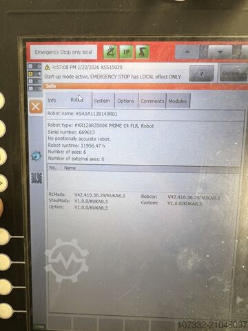 Industrieroboter KUKA KR 120 R3500 prime K