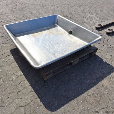 200 Liter offene Wanne aus V2A  9243
