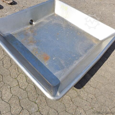 200 Liter offene Wanne aus V2A  9243