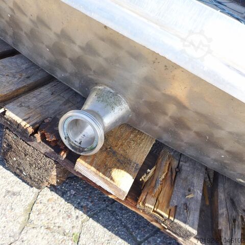 200 Liter offene Wanne aus V2A  9243