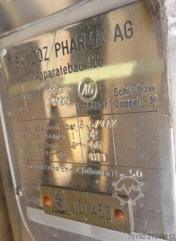 92 Liter isolierter Druckbehälter aus Normalstahl  9236