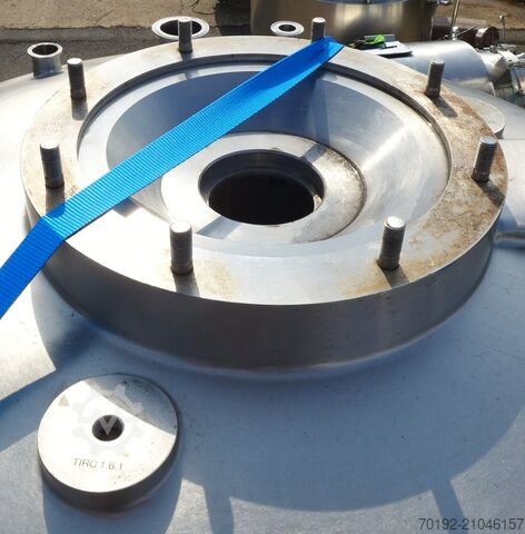 1980 Liter Vakuumbehälter aus V4A VAKUMIX 9195