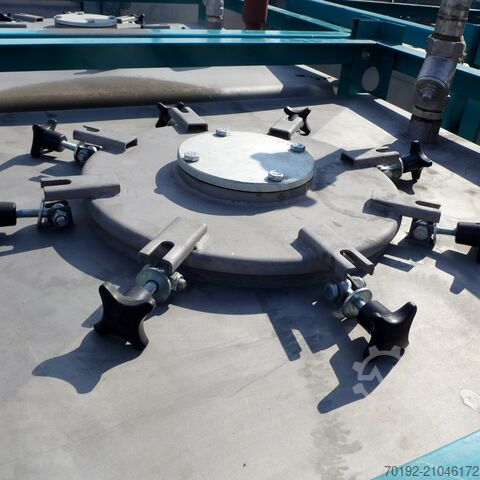 1000 Liter IBC Container aus V2A  9172