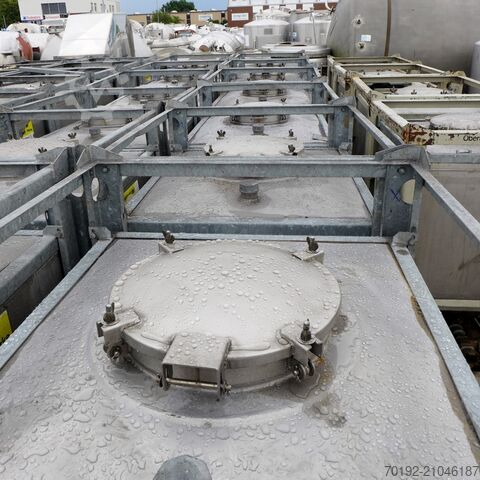 1000 Liter Container aus V2A  9160