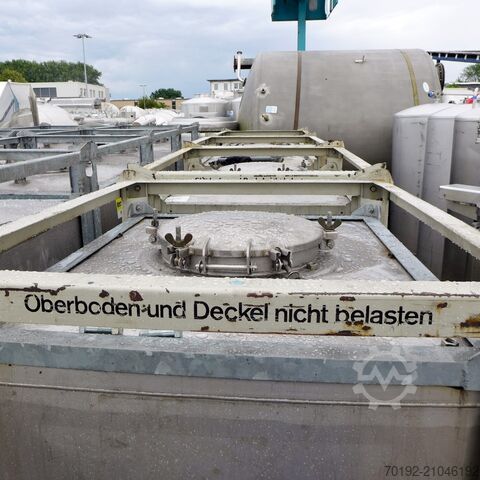 1000 Liter Container aus V2A  9159