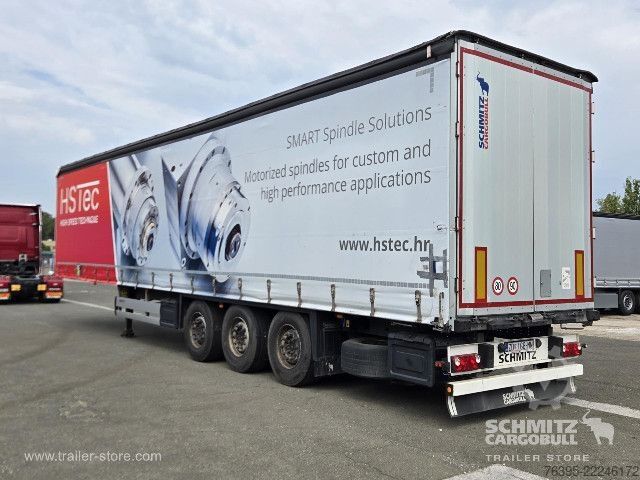 Open semitrailer with tarp Schmitz Cargobull Semitrailer Curtainsider Standard