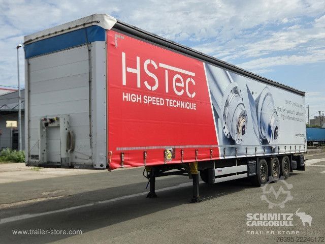 Open semitrailer with tarp Schmitz Cargobull Semitrailer Curtainsider Standard