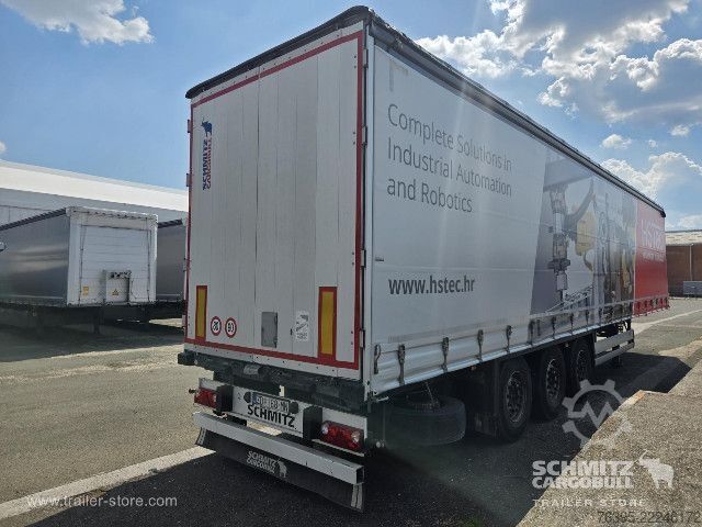 Open semitrailer with tarp Schmitz Cargobull Semitrailer Curtainsider Standard
