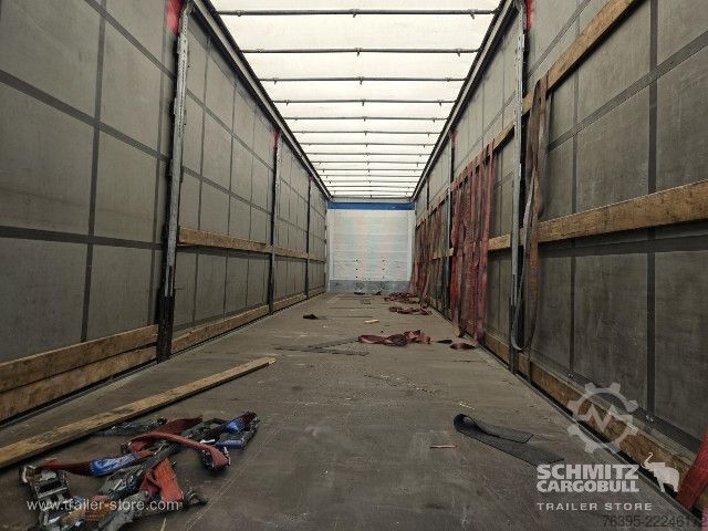 Open semitrailer with tarp Schmitz Cargobull Semitrailer Curtainsider Standard