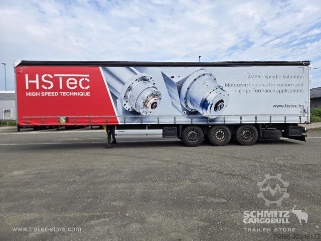 Open semitrailer with tarp Schmitz Cargobull Semitrailer Curtainsider Standard