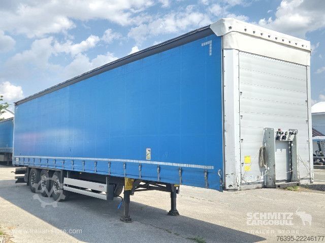 Open semitrailer with tarp Schmitz Cargobull Semitrailer Curtainsider Standard