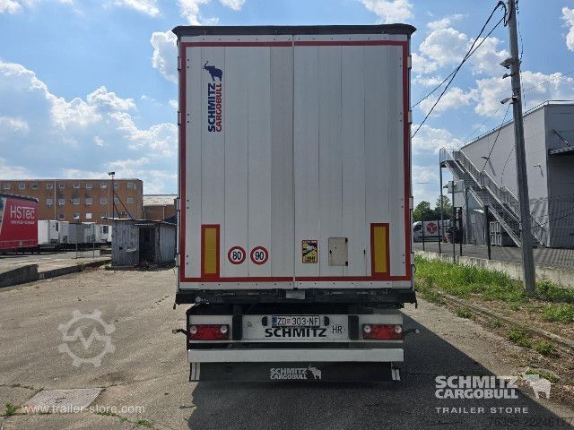 Open semitrailer with tarp Schmitz Cargobull Semitrailer Curtainsider Standard