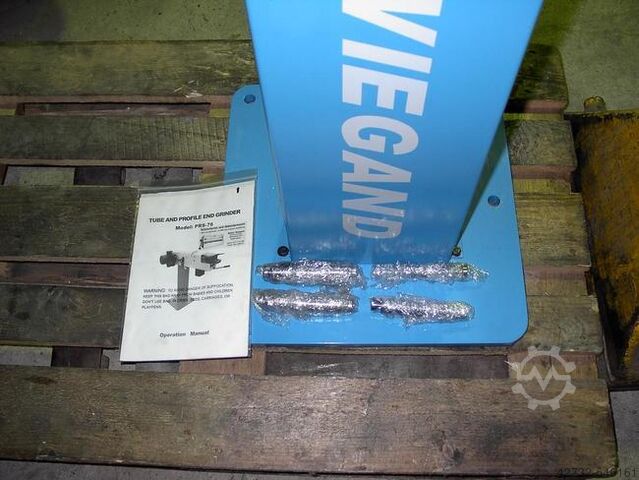 Rohr und Profilendenbandschleifmaschine WIEGAND RPS-76