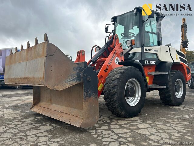 Wheel loader Schaeff TL100/4 in 1 Schaufel/Gabel/613 Std.